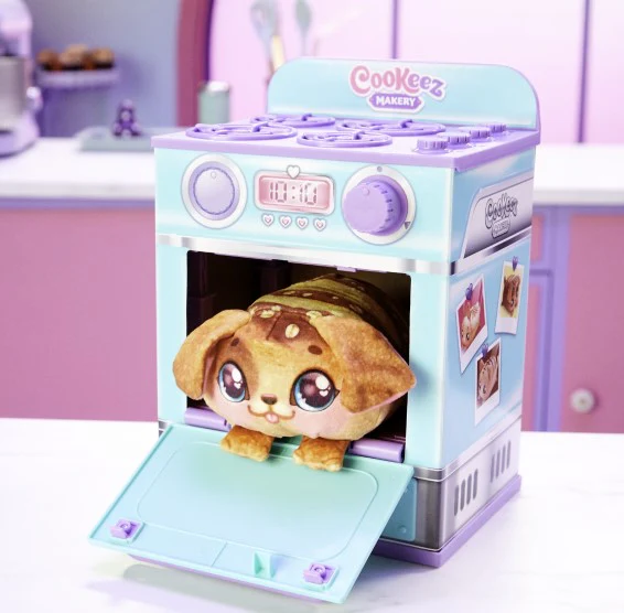 Cookeez Makery Oven Play Set Baked Treatz Bread batteries included - Image 3