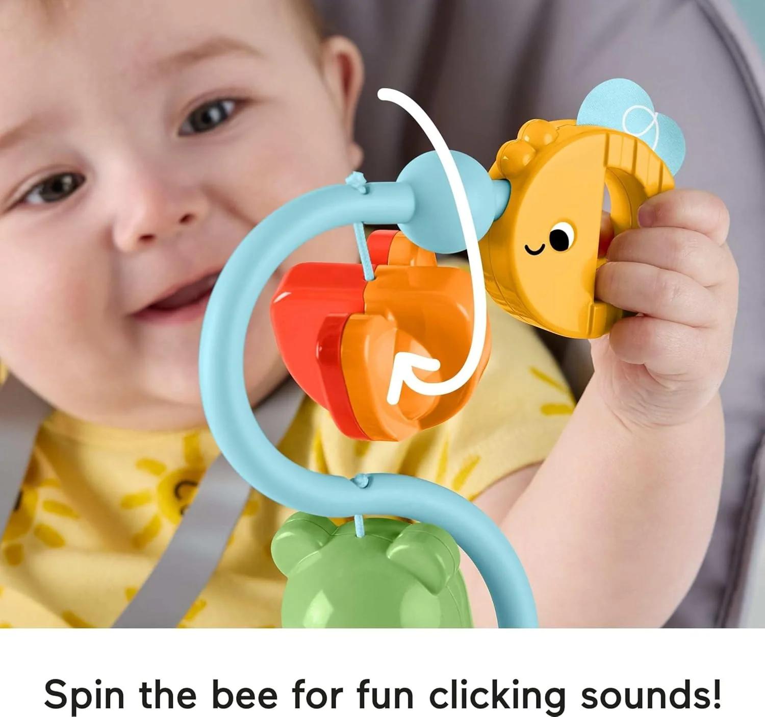 Fisher Price Sensory Sounds Suction High Chair Toy - Image 4