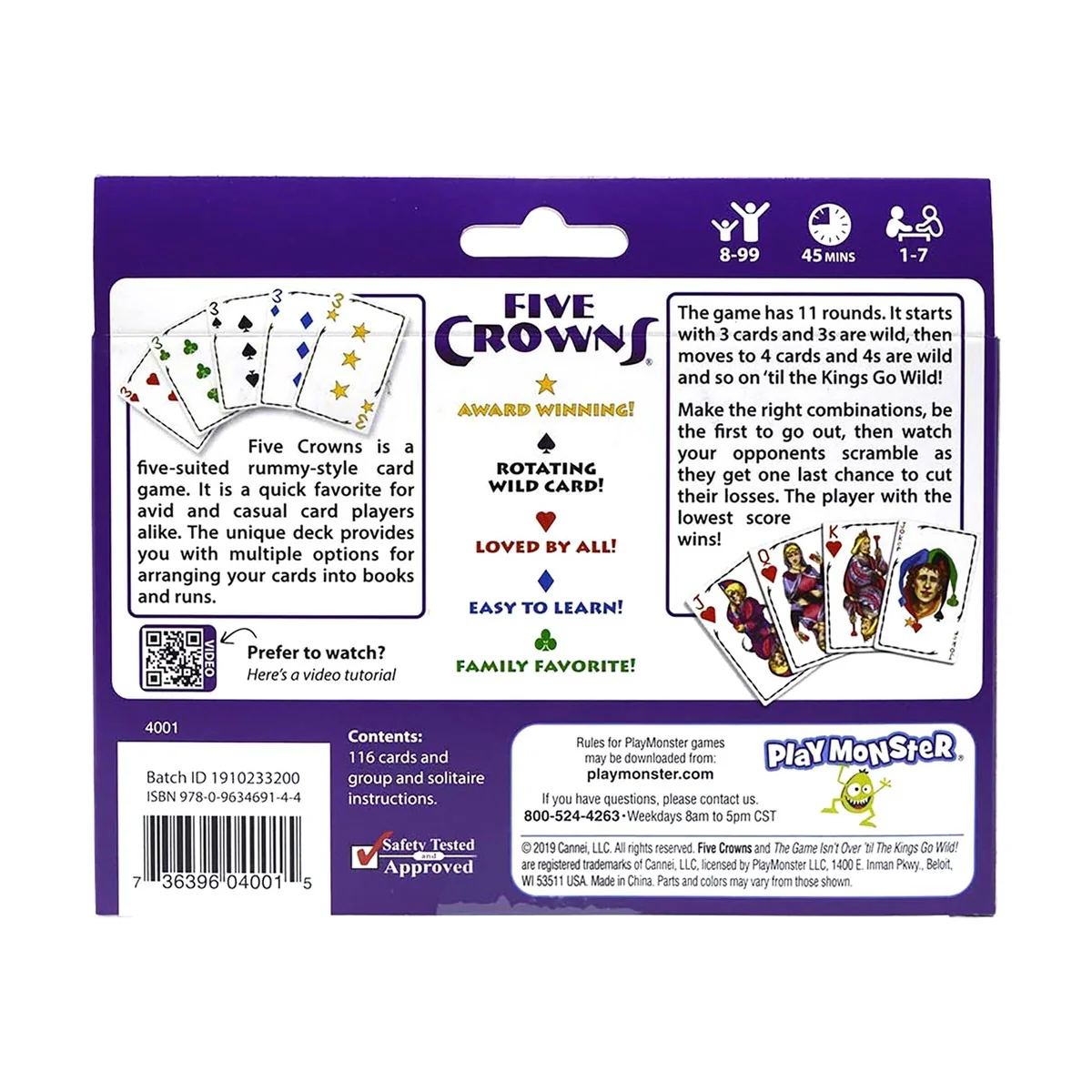 Five Crowns Card Game - Image 3