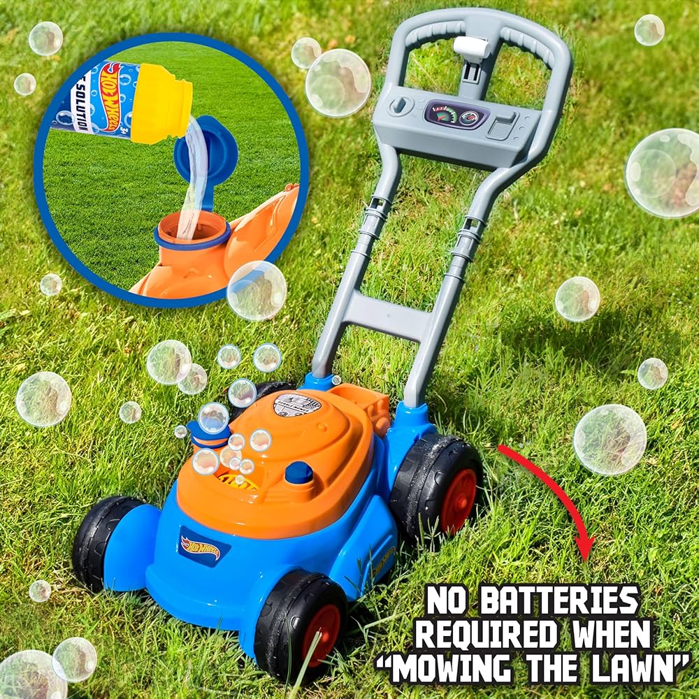 Hot Wheels Bubble N Go Mower - Image 3