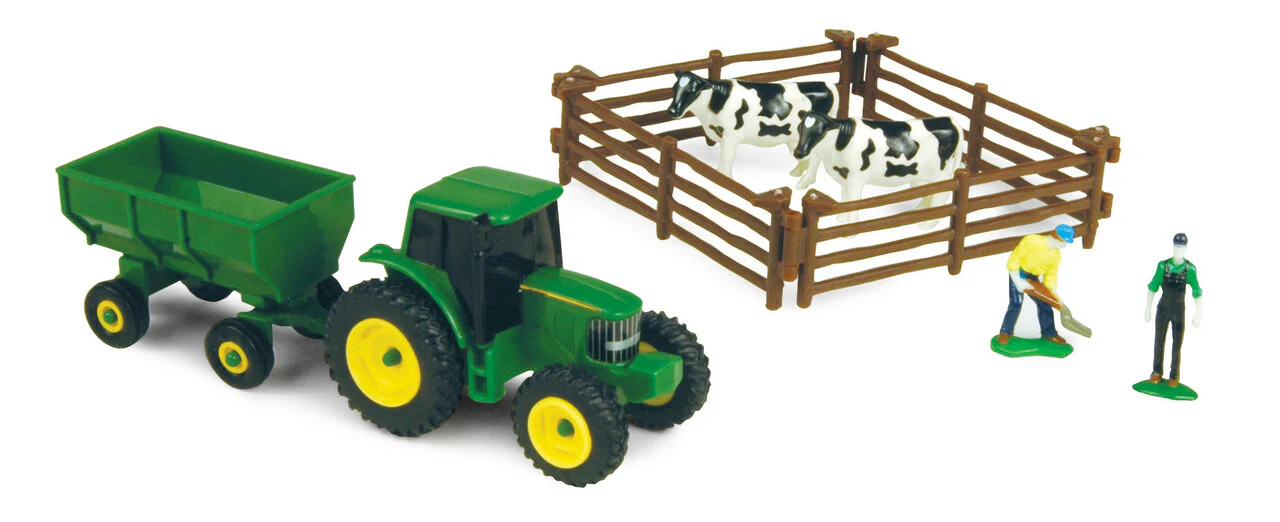 John Deere 10pc Carded Set - Farm Set Asstd - Image 3
