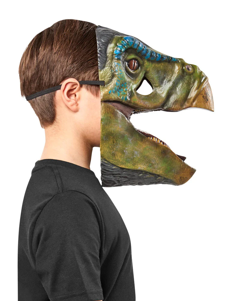 Jurassic World Therizinosaurus Child Half Mask - Image 3