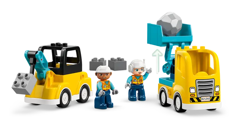 Lego 10475 Duplo 3 in 1 Construction Vehicles - Image 4