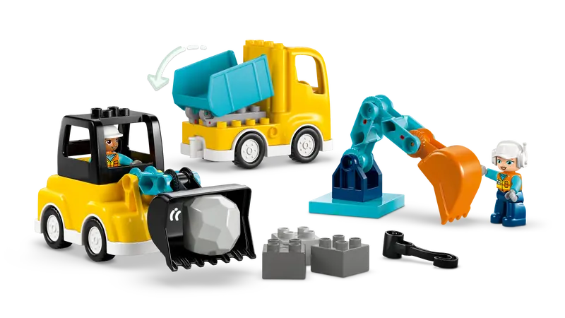 Lego 10475 Duplo 3 in 1 Construction Vehicles - Image 5