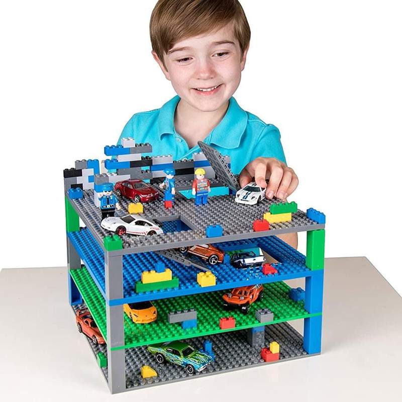 Strictly Briks Trap and Gap Brik Tower Baseplates & Stackers 19pces - Image 3