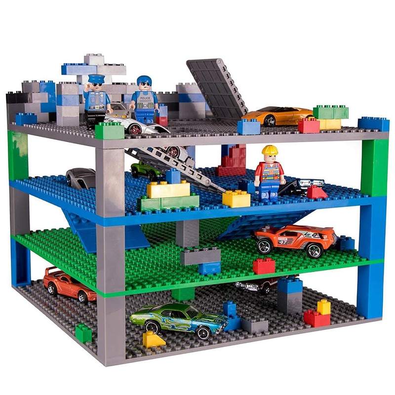 Strictly Briks Trap and Gap Brik Tower Baseplates & Stackers 19pces - Image 4